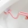 1pc V-shaped Toilet Brush, Small Toilet Brush, No Dead Corner Cleaning Brush, The Household Bathroom Artifact