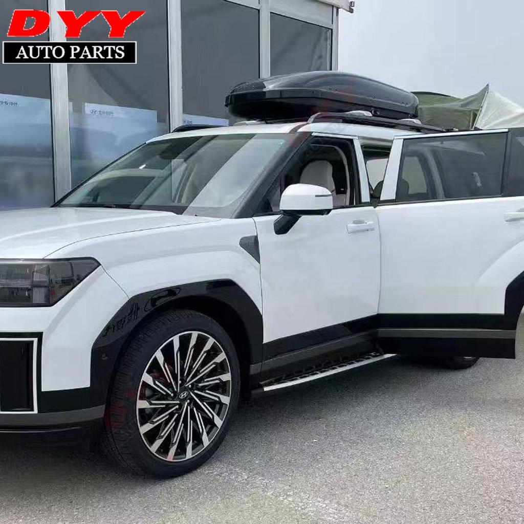 Боковые пороги для Santa Fe 2024-2026 IX45 MX5 (зарубежные модели)