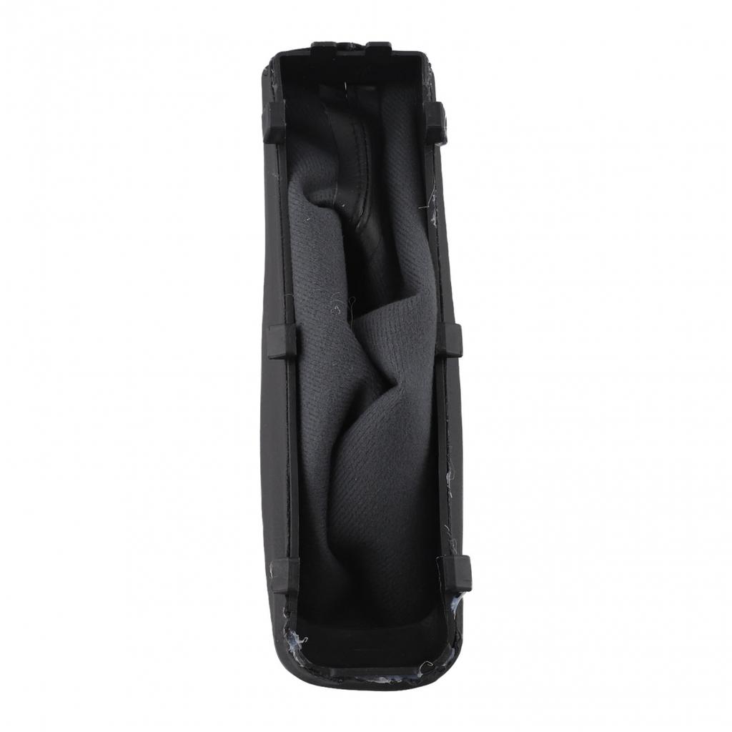 Кожаный чехол ручника черного цвета, изготовленный на заказ для салонов автомобилей