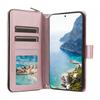 For Samsung Galaxy S25+/S24+ Case Zipper Wallet Rhombus PU Leather Crossbody Phone Bag