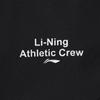 Li-Ning Серия Фитнес Буквенные Шорты С Завязками Средней Посадки Дышащие Универсальные Спортивные Шорты Женские Шорты Черные AKSV412-2