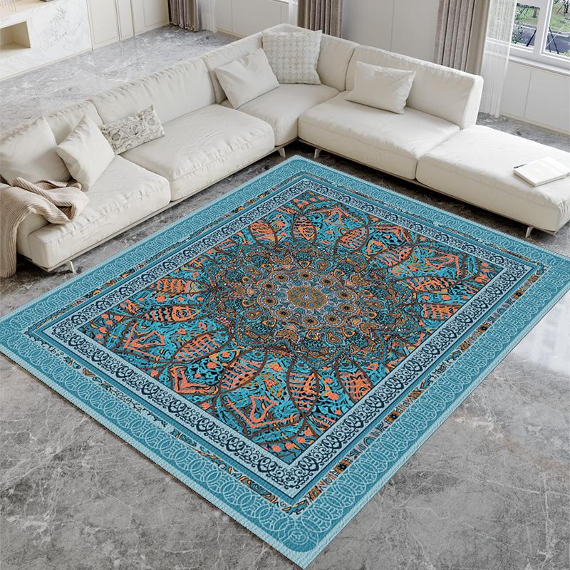 Ковер в этническом стиле для гостиной, коврик для журнального столика, дивана, спальни, прикроватного ковра, большой площади