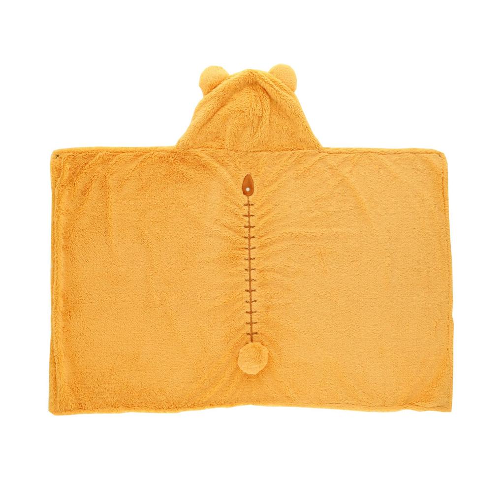 Hooded Fluffy Rilakkuma 06 Rilakkuma Blanket H70 X W110cm Including [Marushin] Blanket, Part Approx. (not Hood)