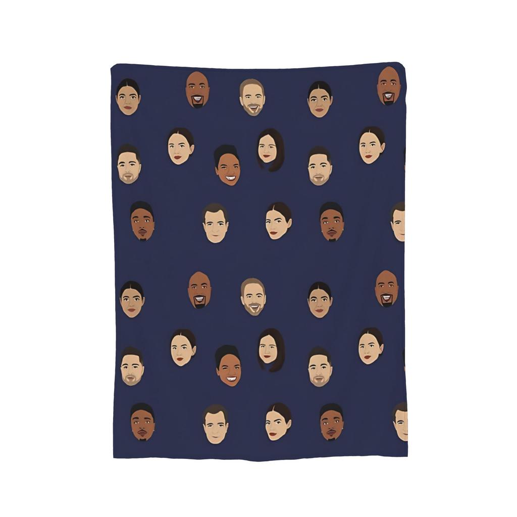 The Rookie Arrest Me But Make It Sexy Blanket  Flannel Throw Blanket Summer Air Conditioning Personalised Soft Warm Bedsprea,