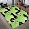 Dreamy The Powerpuff Girls anti-slip floor mat, rectangular carpet for bedroom, game room and living room