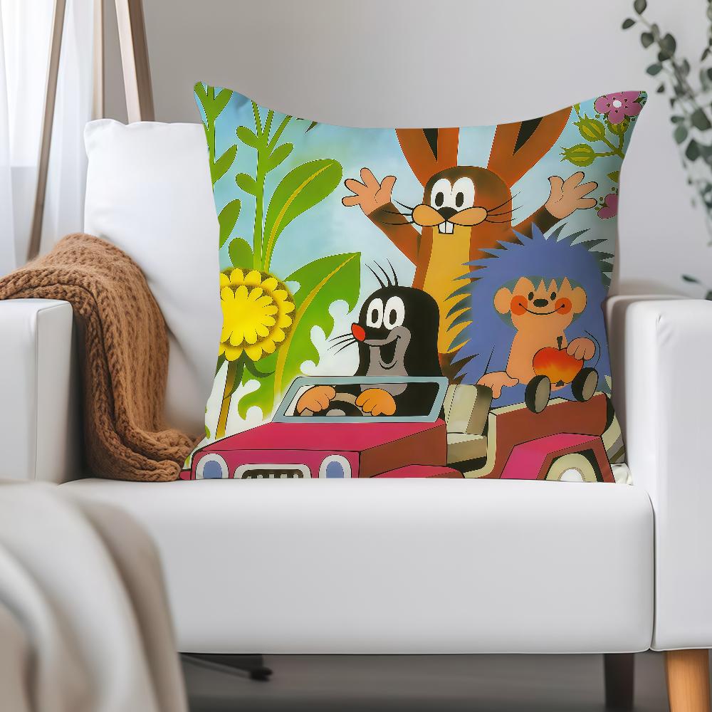 Милая наволочка с изображением Крота Искусство Применимое пространство Для гостевых комнат Интерьеров Автомобилей Офиса Украшение дома