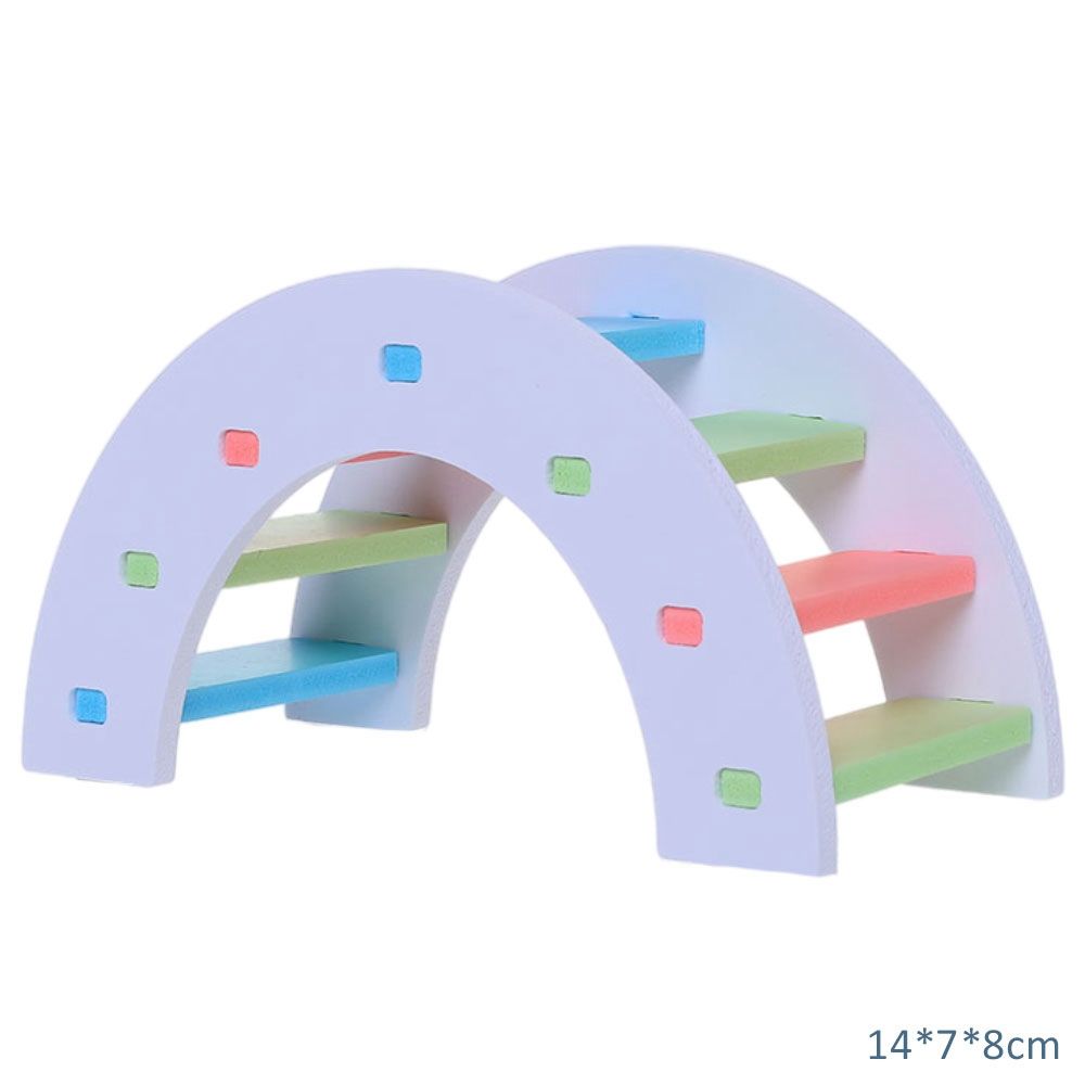 Лестничный домик для шиншиллы, сборка домика для хомяка, товары для животных, игрушка для питомца, игрушка для упражнений для хомяка