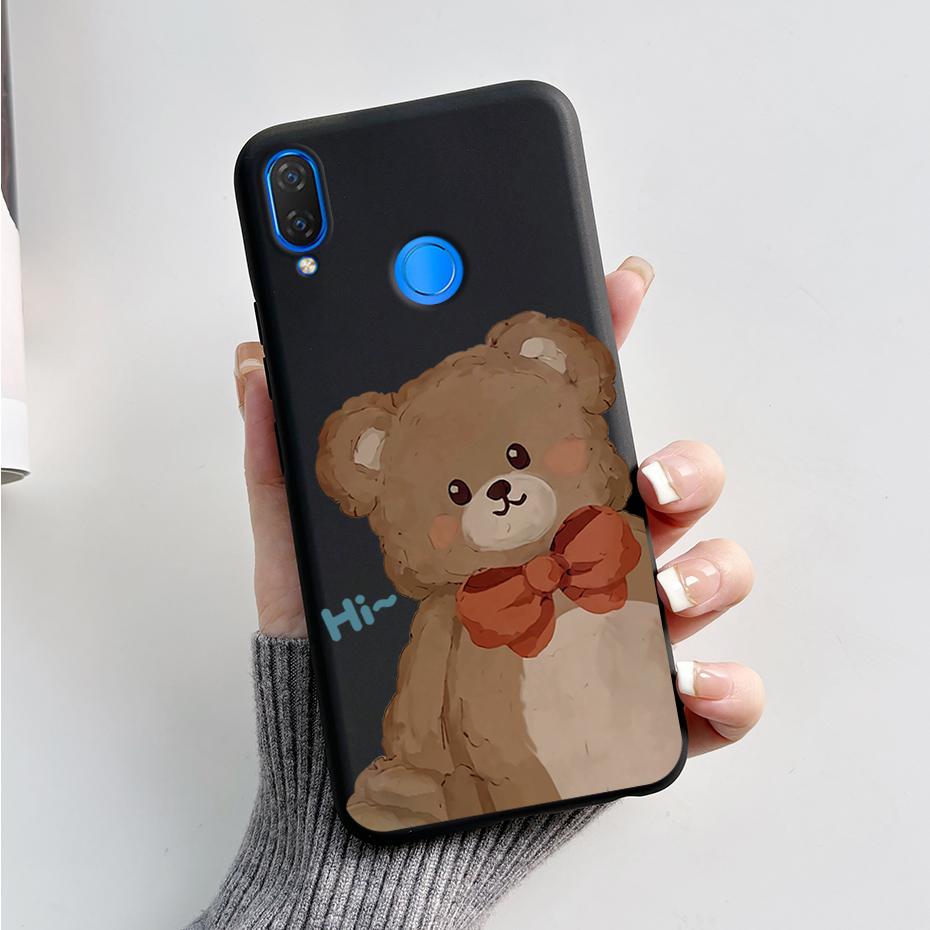 Чехол для Huawei Nova 3i INE-LX1 INE-LX2 Чехол с пандами Мягкий силиконовый чехол для телефона Для Huawei P Smart Plus 2018 Nova3i Fundas Бампер