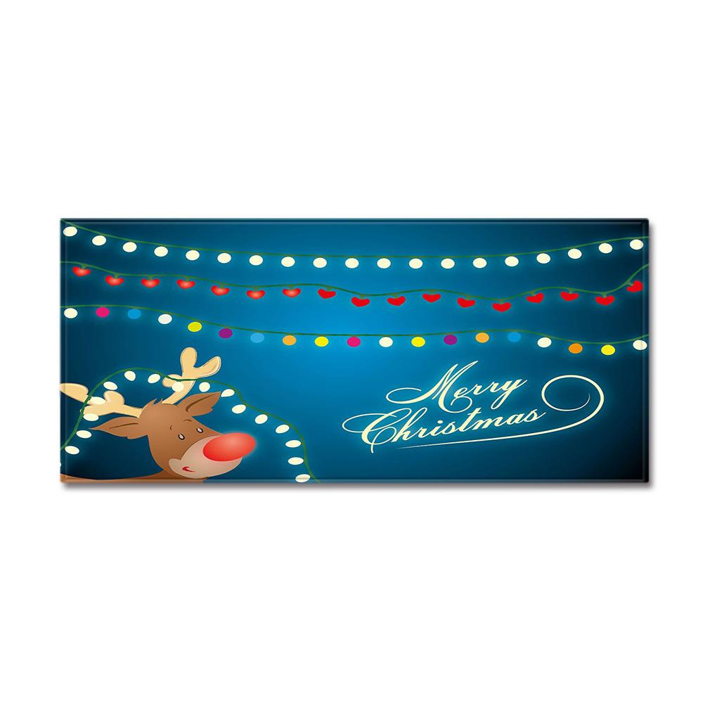 Рождественский кухонный песочный ковер придверный коврик длинный напольный коврик