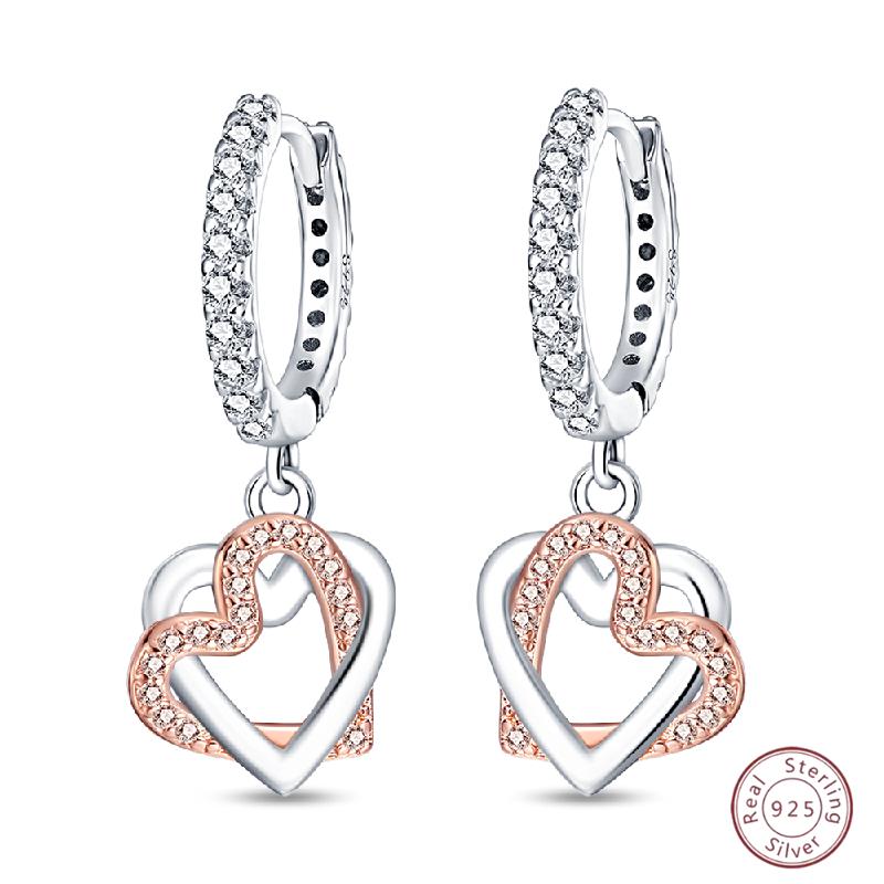 Серьги-кольца из серебра 925 пробы, минималистичные, золотые, круглые, модные, с застежкой-пряжкой с цирконием, свадебные украшения, подарок для женщин
