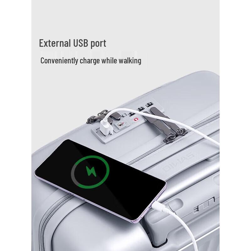 OIWAS Side-Opening Hardshell Luggage