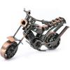 Vintage Iron Motorcycle Model Metal Retro Handicraft Motorcycle Home Decor Ornaments for Motorcycle Lovers, Desktop Decoration, Birthday Gifts