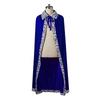 King Costume Cloak Halloween Prince Cosplay Cape Role Play Party