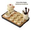 Chaxun Light Luxury Ru Kiln Automatic Tea Set