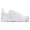 Li Ning Floating Light Non-Slip Wear-Resistant Low-Top Skate Shoes Women Skate Shoes White Purple Pink AGCT142-4