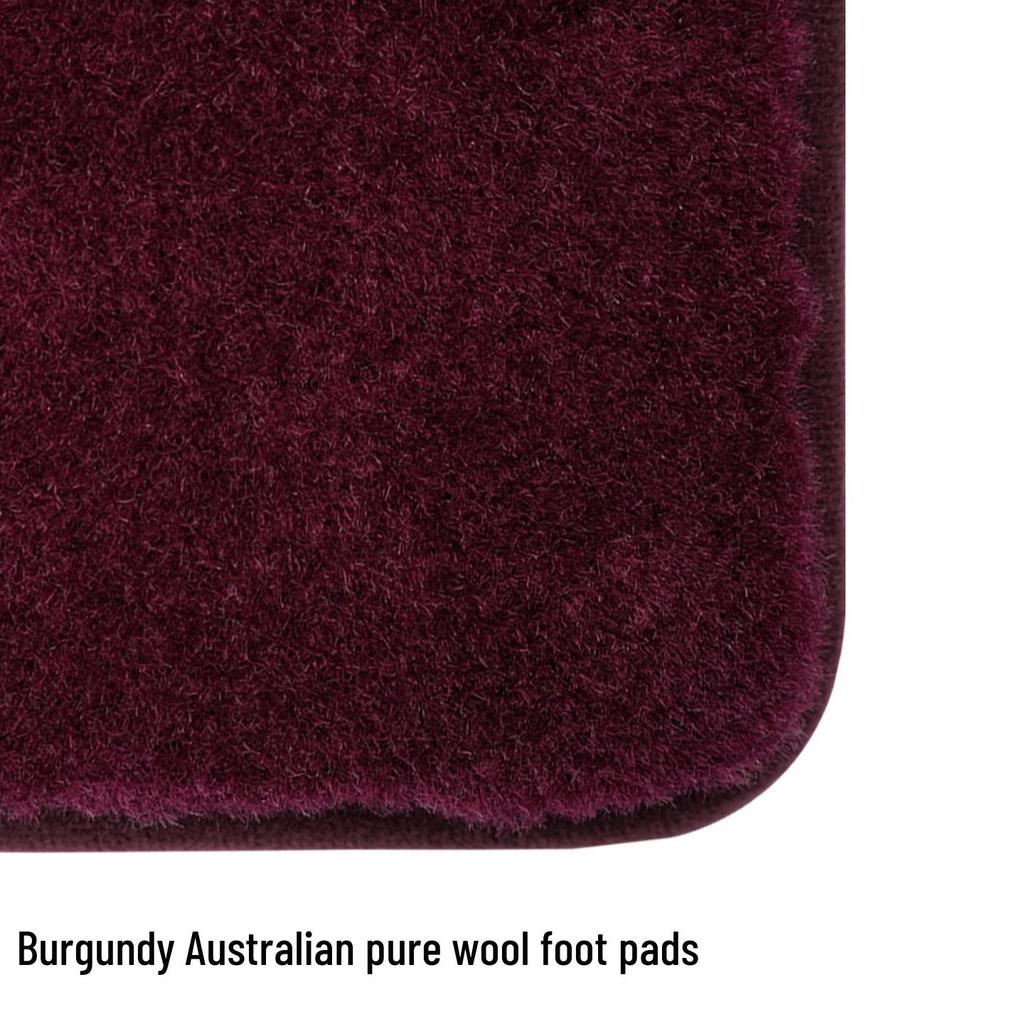 Eco-friendly Australian Wool Floor Mats for Maybach - Odorless, High-end Interior Set