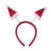 2 шт., рождественские повязки на голову, привлекательные классические оленьи рога, праздничный обруч в форме Санта-Клауса для женщин и девочек