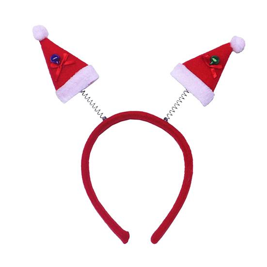 2 шт., рождественские повязки на голову, привлекательные классические оленьи рога, праздничный обруч в форме Санта-Клауса для женщин и девочек