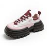 Женская обувь «папины кроссовки» Новая Весенне-осенний сезон Обувь на толстой подошве Сочетание цветов Обувь на платформе Женская Дизайнерская обувь Кроссовки