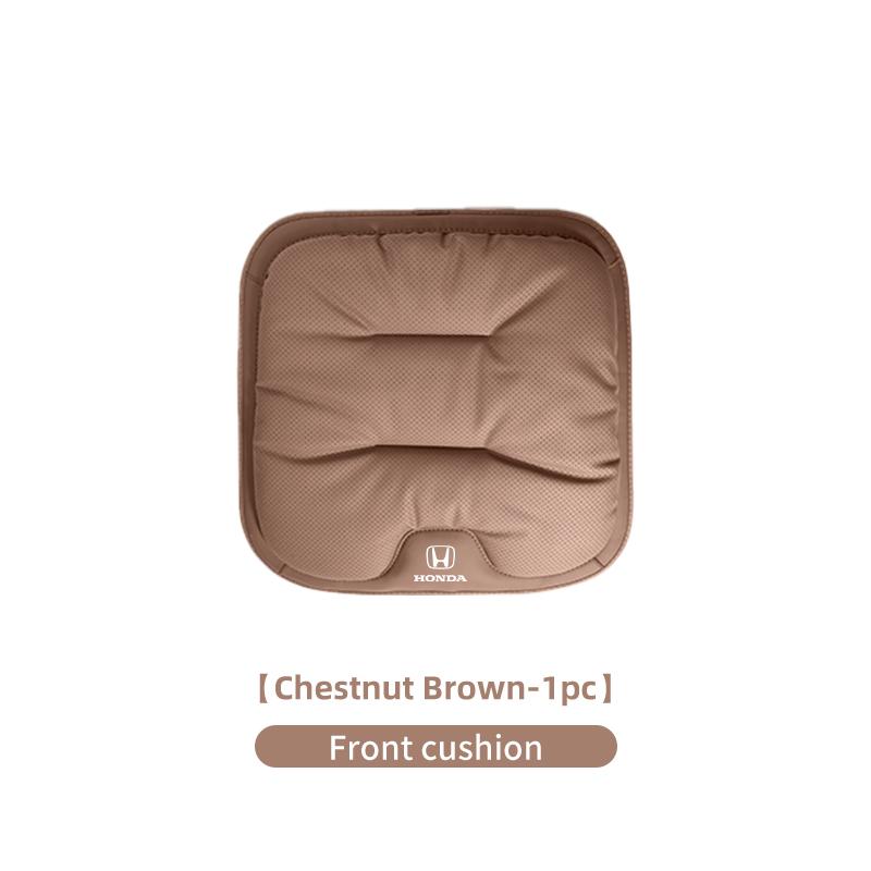 Car Interior Velvet Cushion Winter Nappa Leather Backrest Seat Cover For Honda Civic Accord CRV Fit Jazz Transalp CBR cb500x Ody SM1