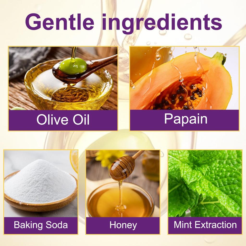 Освежающая зубная паста-очиститель для зубов - Очищает, Восстанавливает и Защищает зубы, Проникает в труднодоступные места - Подходит для чувствительных зубов - 60 г