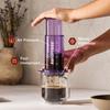 [Оригинальный продукт для внутреннего рынка] Кофеварка AeroPress (фиолетовый) с фильтром, френч-пресс, эспрессо, холодный кофе, небьющееся давление при экстракции.