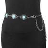 Металлическая цепочка на талию в стиле вестерн-кантри, европейский, американский стиль, женские украшения для тела