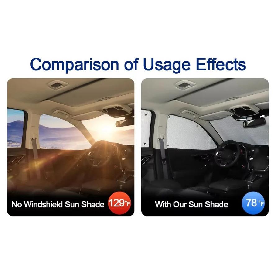 Custom Car Sunshades Privacy Curtain UV Protection For Volkswagen Jetta 4 Dr Wagon 2008-2014 Front Rear Side Windows