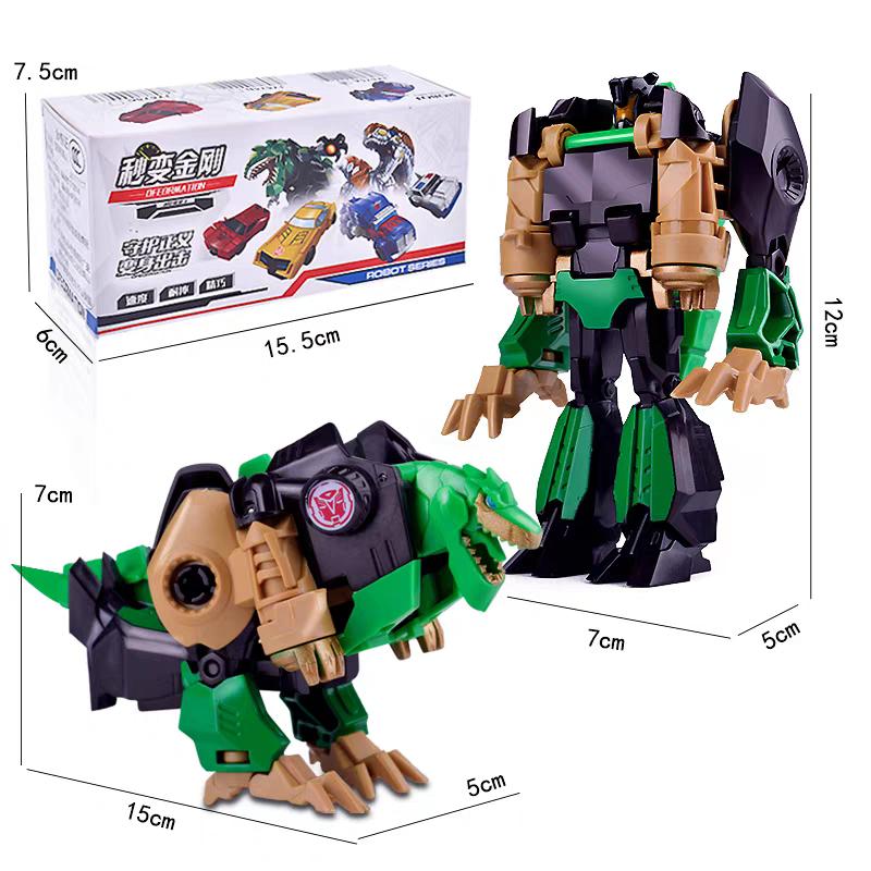 Новый Трансформирующийся Автомобиль Аниме Модель Робота Деформация в Один Шаг Игрушка-Робот Детская Игрушка-Пазл Модель Фигурки Трансформирующегося Автомобиля