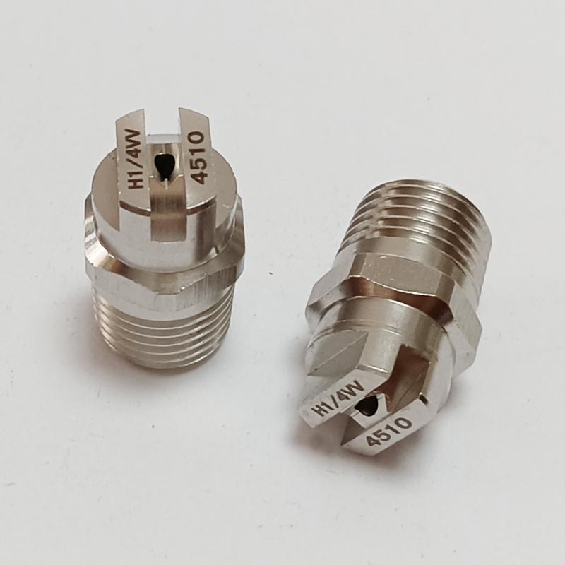 1/4" BSPT нержавеющая сталь плоскоструйная форсунка для очистки