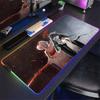 RGB LED Arknights Игровой Коврик для Мыши Большой Индивидуальный для Дома Новый Коврик для Мыши XXL Настольные Коврики Мягкая Натуральная Резина Коврик для Компьютерного Стола