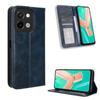 Flip Cover For Vivo Y28 4G Leather Case [Flip Vintage Leather] Shockproof Durable Retro Phone Case