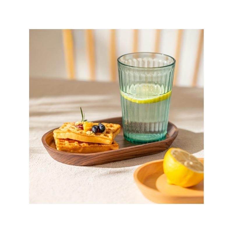 1 шт. столовая посуда из цельного дерева овальный поднос для завтрака хлеб тарелка для десерта в японском стиле деревянный поднос тарелка для закусок сухофруктов бытовая