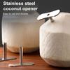 Stainless Steel Tool Coconut Opener Easy Hole Puncher for Young White Mature Green