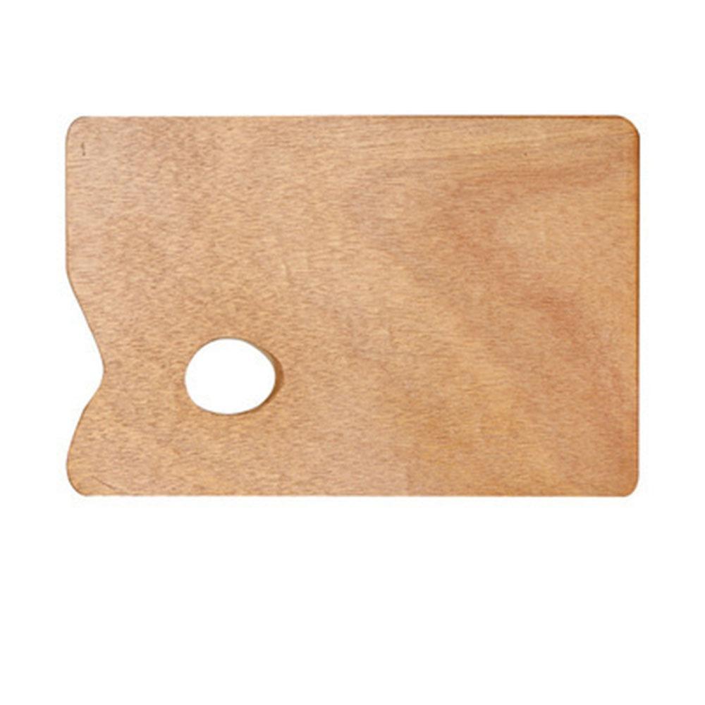 Painting Color Oil Paint Palette Wooden Acrylic Pallets Practical Color Mixing Board  Kids