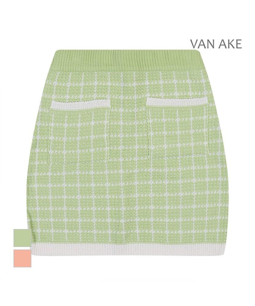Вязаная юбка VANAKE с карманами_Vb35Ksq301Z