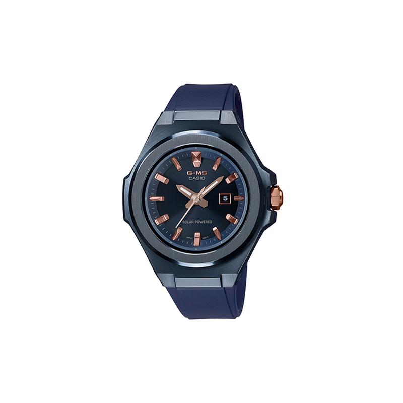Casio BABY-G Серия G-MS Модные Деловые Элегантные Повседневные Универсальные Спортивные Кварцевый Механизм Ремешок из Смолы Японские и Корейские Часы MSG-S500G-2A2PR
