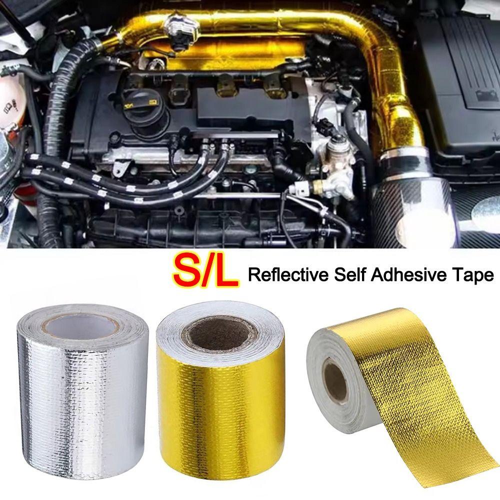 50mmx10M/50mmx5M Reflective Self Adhesive Tape Aluminum Foil Thermal Barrier Tape