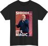 Футболка с надписью Bob Mortimer Shhhh Its Magic S M Sаркастичная Забавная Легенда Британский Мем Подарок
