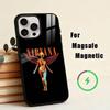Чехол для телефона N-Nirvana для iPhone 17, 16, 15, 14, 13, 12, 11 Plus, Pro, магнитный, для беспроводной зарядки Magsafe