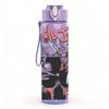 1PC Retro Street Character 750ml sports water bottle leakproof straw lid outdoor office home