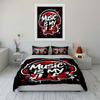 Music is My Life Bedding Set for Kids Luxury Gift 3pcs Digital Print Comforter Set Soft Comfortable Breathable