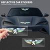 Новая Автомобильная Цветная Лазерная Наклейка на Кузов и Лобовое Стекло в Виде Крыльев Ангела Автоаксессуары Для Peugeot 206 207 307 3008 2008 308 508 301 208 RCZ