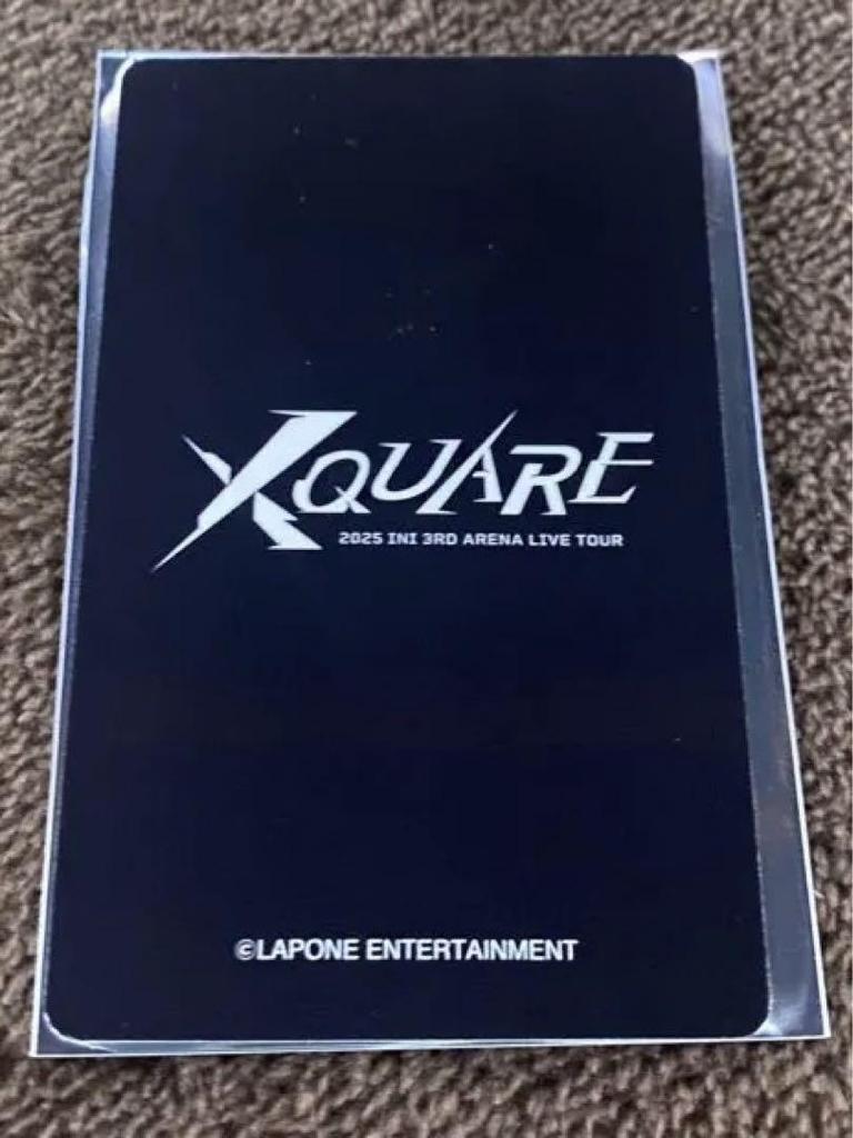 [USED] INI Takumi Ozaki XQUARE Trading Card Sacoche 107