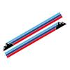 2Pcs Vintage Color Strip Mountain Car Door Stickers, Retro Scenery Vinyl Decal, Offroad Vehicle Side Body Exterior Decor Parts