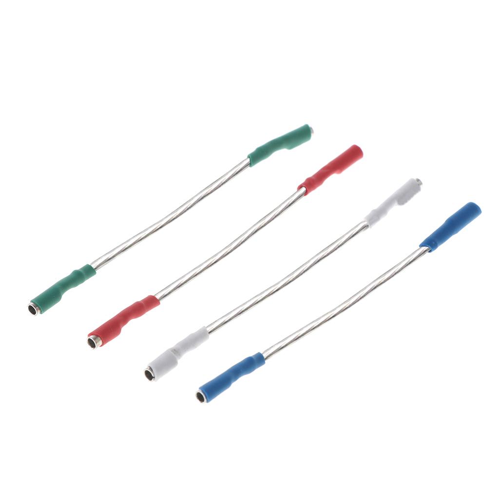 4pcs Replacement Wire Universal Record Player Headshell Phonograph Turntable Repair for Record Players