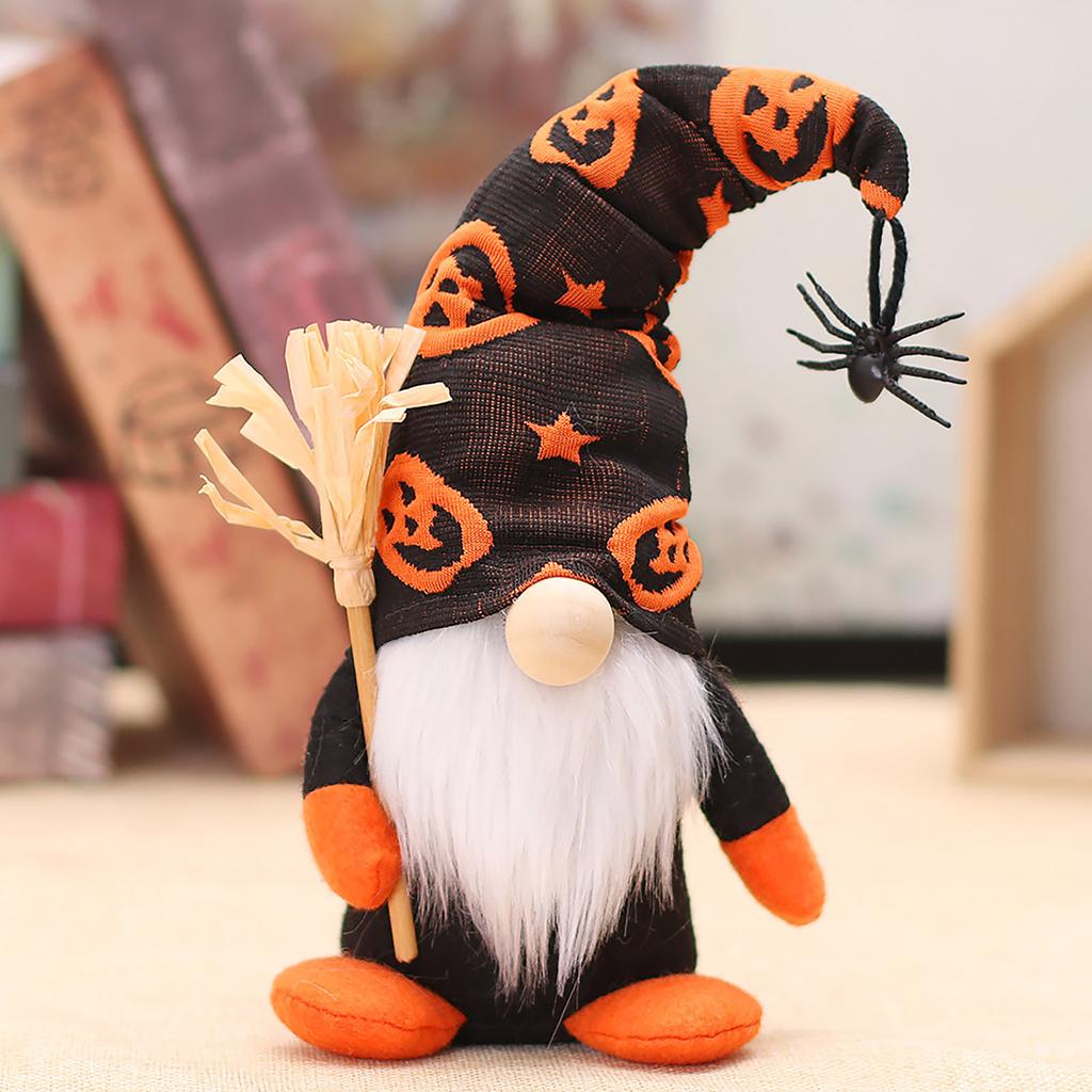 Halloween Gnome Doll Dwarf Plush Doll Decorations Holiday Gifts Household For Kids