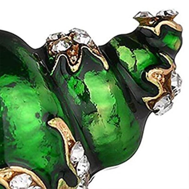 RUI RUI YU Женская брошь из сплава, брошь в форме улитки с бриллиантами