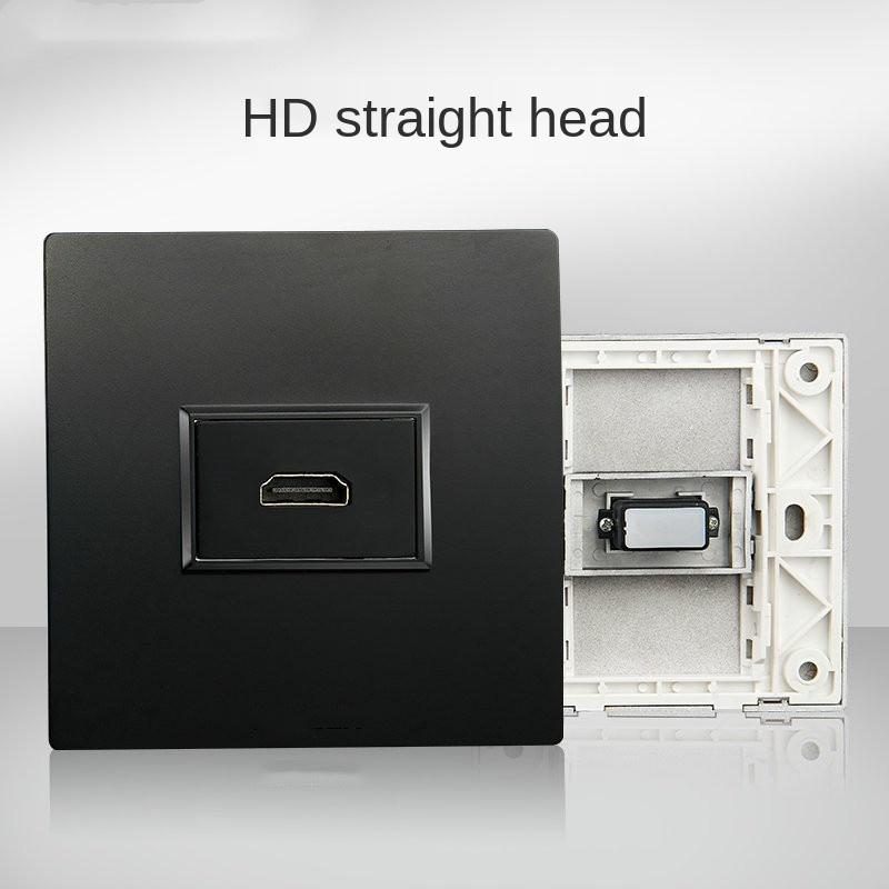 Встроенная мультимедийная панель 4K HD кабель HDMI видео цифровой ТВ разъем подключается непосредственно в разъем HDMI, выход сетевого ТВ кабеля, 86 мм