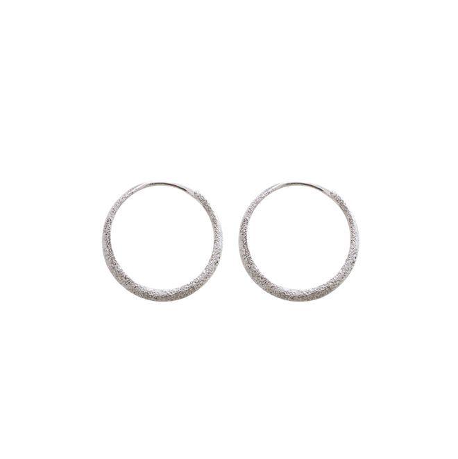 Модные сверкающие серьги с отделкой «мерцающий песок» – Универсальные и стильные клипсы для ушей.